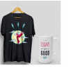 Pack T-shirt Colibri XL + Mug Today is a good day Idée cadeau