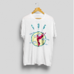 T-shirt imprimé colibri